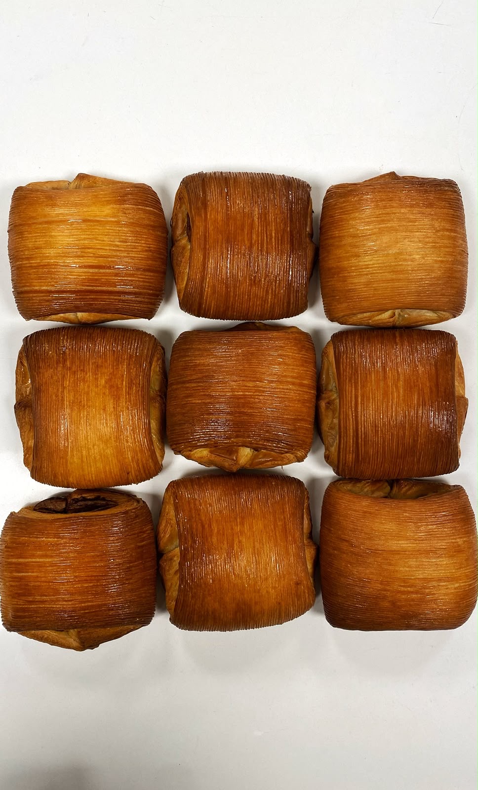 Κρουασάν Gianduia — viennoiserie από τον pastry consultant Argyris Poptsios για Προγράμματα Αρτοποιίας & Ξενοδοχείων